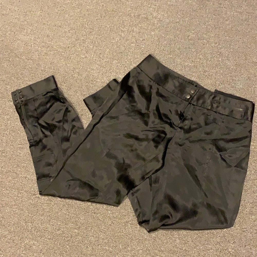 Silk Cargo Pants